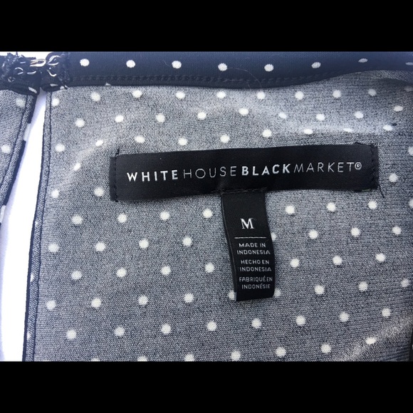 WHBM Layered Polka Dot Tank - Picture 8 of 10